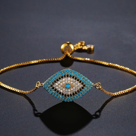 Jewelry - Evil Eye stainless steel bracelet